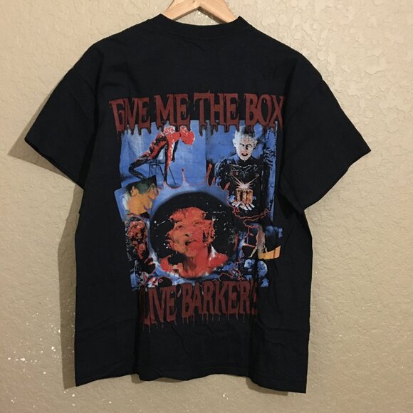 HellRaiser Clive Barker Give Me The Box Movie Promo T-Shirt Large (Tag XL) - Picture 3 of 5